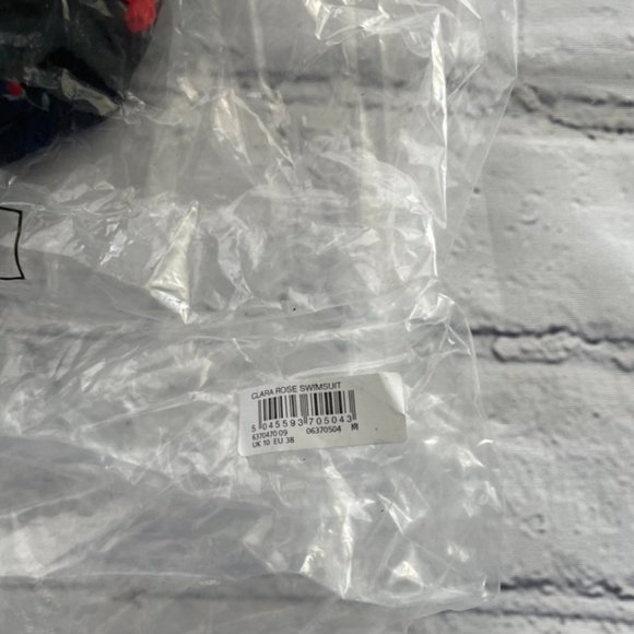 New Look Black Clara Rose Swimsuit - Picture 10 of 10